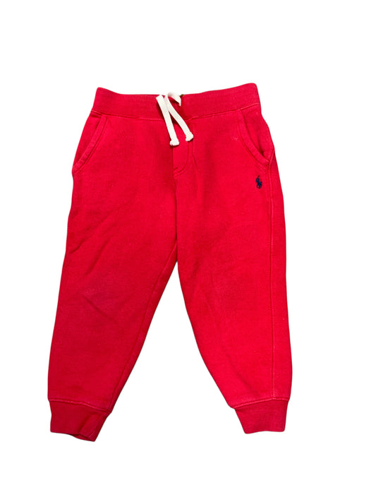 Polo Ralph Lauren (A) Red Toddler Size 4 Boys PantBasic