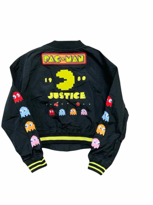 Justice (D) Black Youth Size 10 Girls Jacket Light
