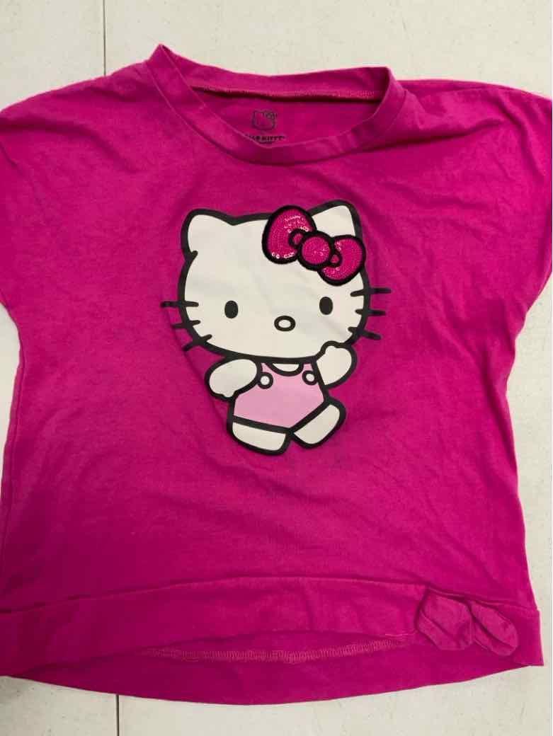 Hello Kitty (D) Pink Youth Size 12 Girls SSTop
