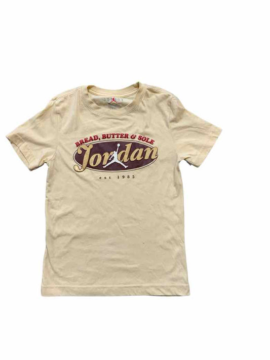 Jordan (B) Yellow Youth Size 10 Boys SSTop