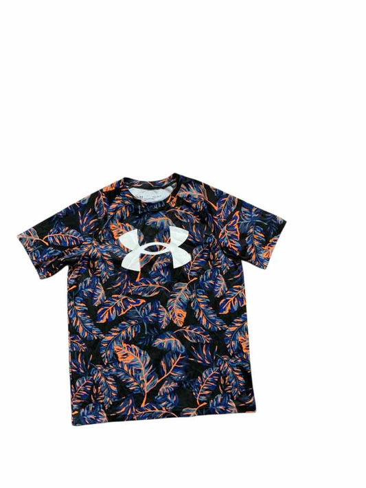 Under Armour (B) Black Youth Size 14 Boys SSTop