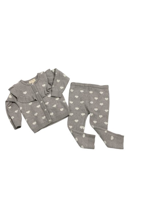 Btween (C) Gray Infant Size 18 MO Girls 2PC Casual