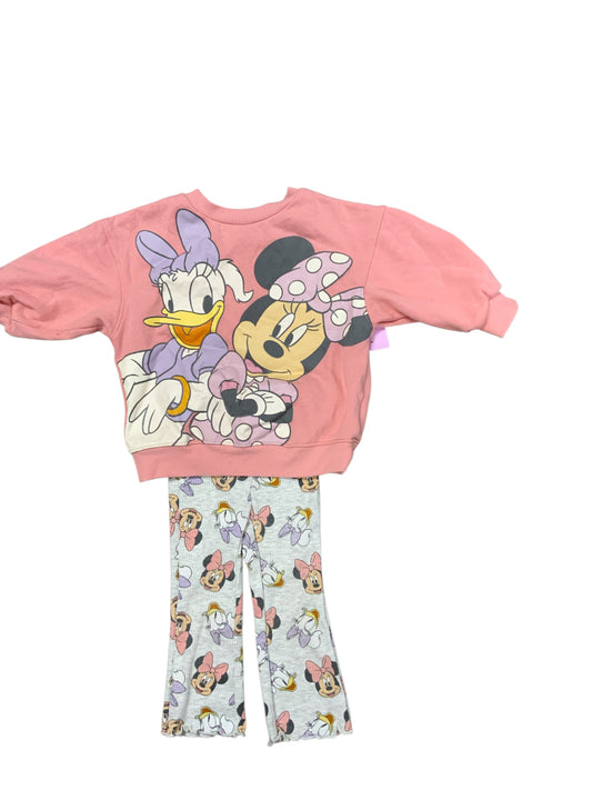 Disney Jr (D) Pink Infant Size 12 MO Girls 2PC Casual