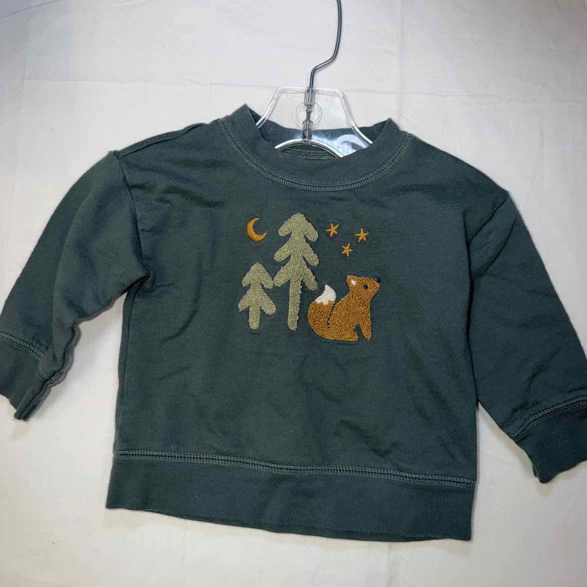 Just One You (D) Green Infant Size 6 MO Boys LSTop