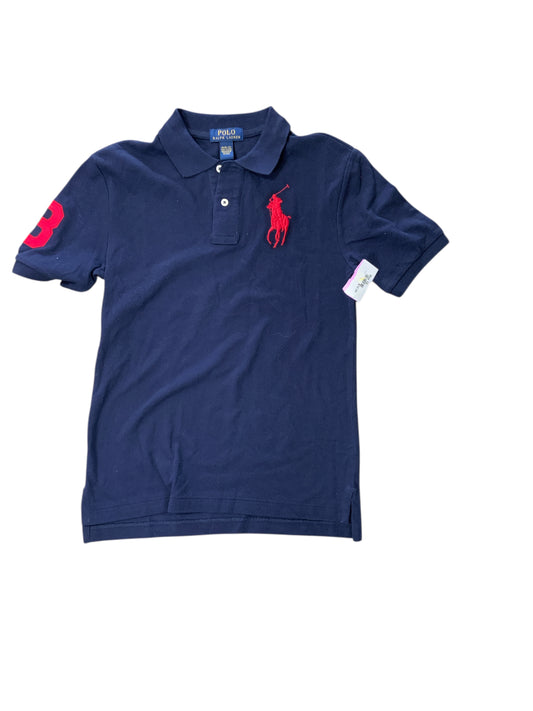 Polo Ralph Lauren (A) Blue Youth Size 12 Boys SSTop