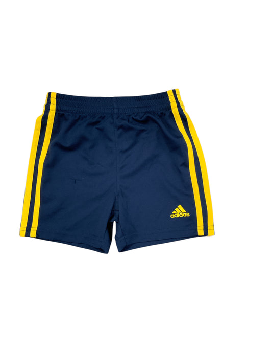 Adidas (B) Navy Toddler Size 3T Boys ShortAthletic