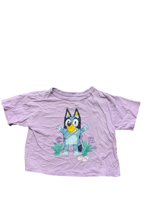 BLUEY Purple Youth Size 8 SSTop