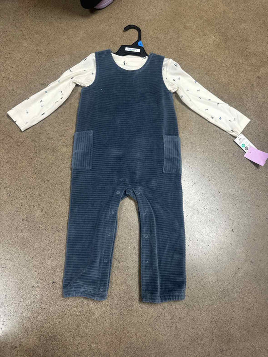 Carters (C) Blue Infant Size 24 MO Boys 2PC Casual