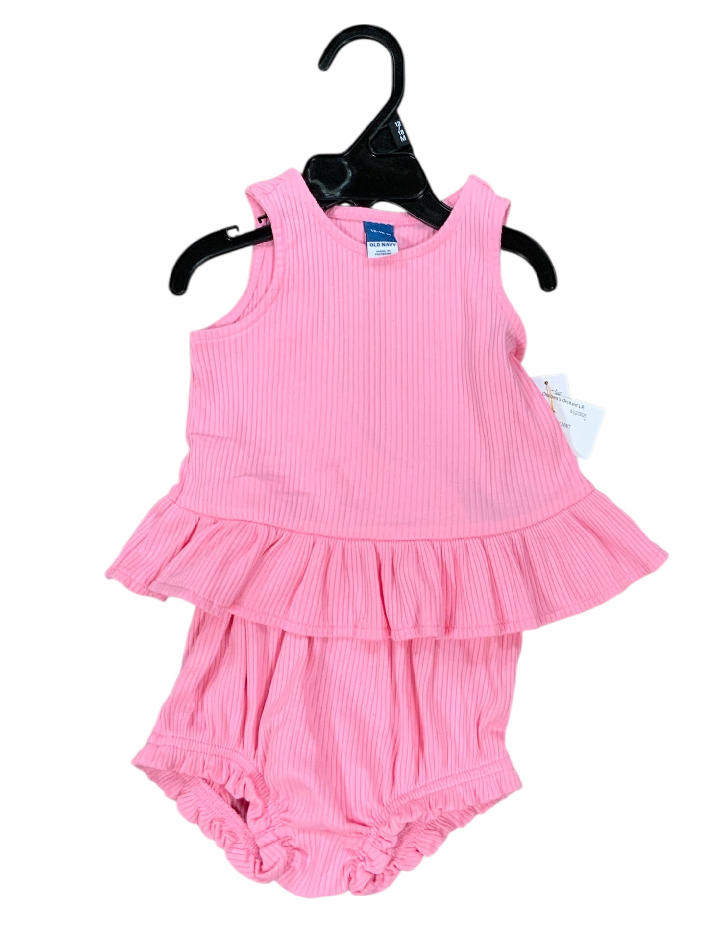 Old Navy (C) Pink Infant Size 18 MO Girls 2PC Casual