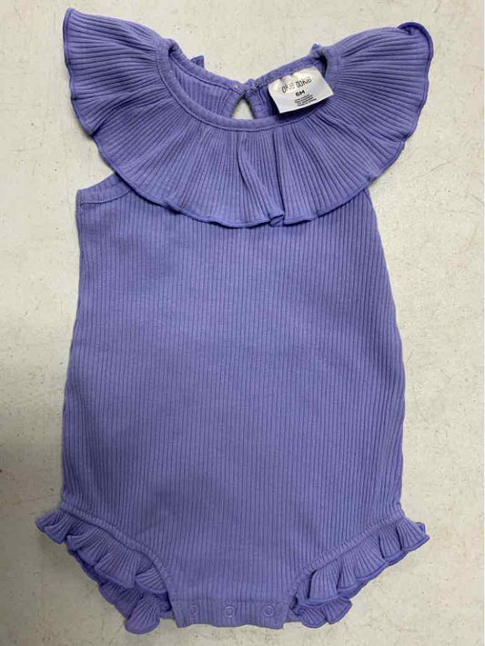 Okie Dokie (D) Purple Infant Size 6 MO Girls 1PC Casual