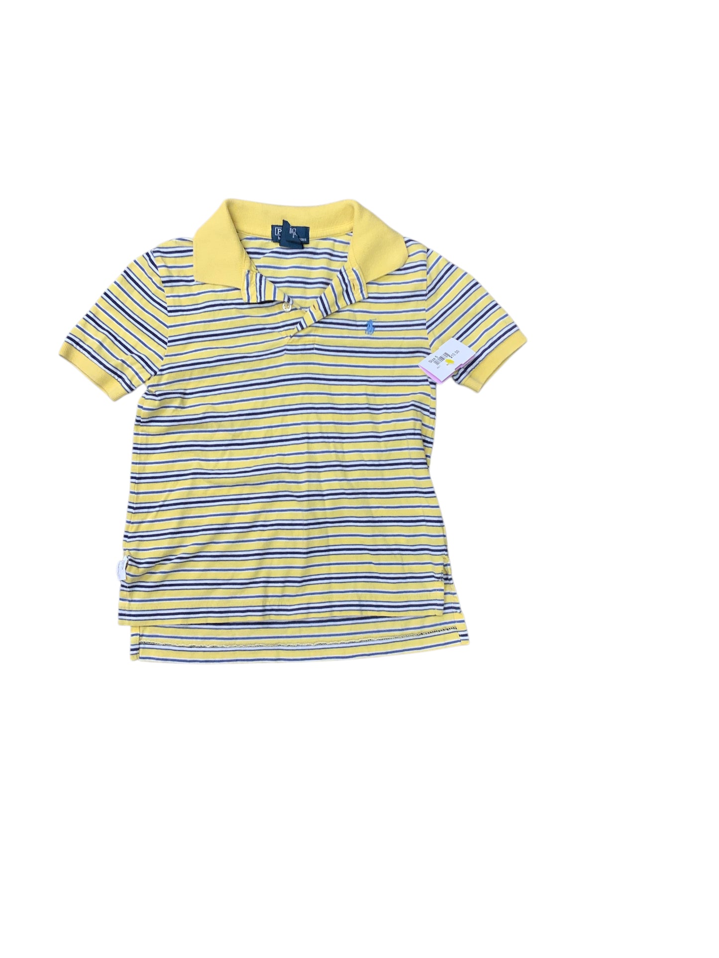 Polo Ralph Lauren (A) Yellow Youth Size 6 Boys SSTop