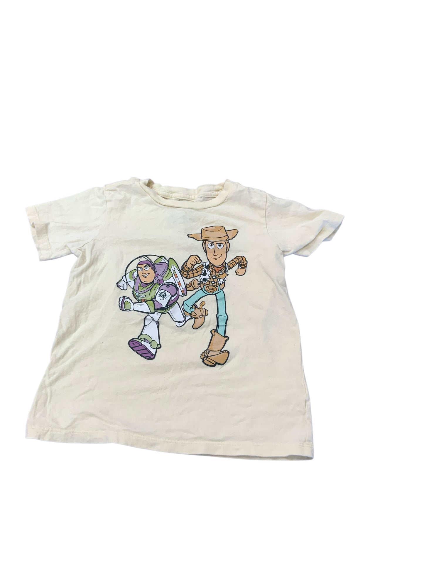 Disney (B) Cream Toddler Size 5T Boys SSTop