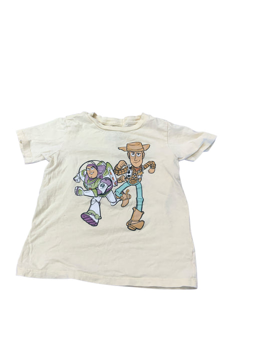 Disney (B) Cream Toddler Size 5T Boys SSTop