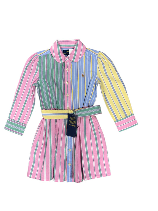 Polo Ralph Lauren (A) Pink Toddler Size 2T Girls CasualDress