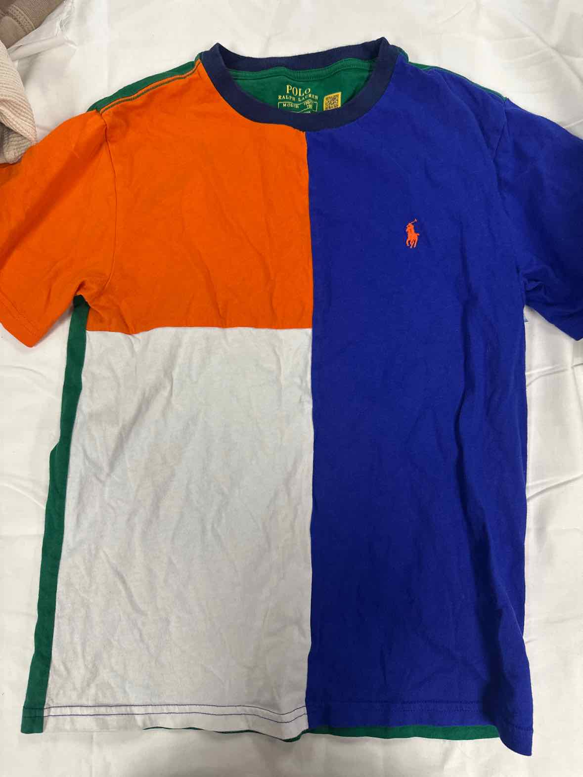 Polo Ralph Lauren (A) Blue Youth Size 12 Boys SSTop