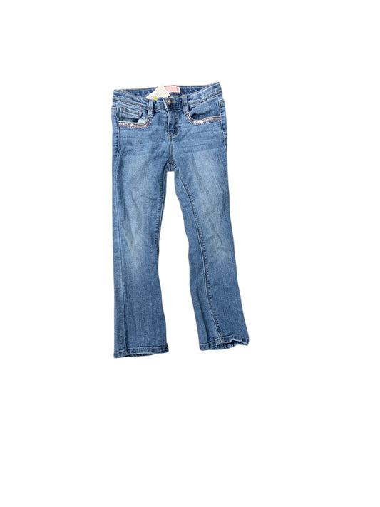 Squeeze  (D) Blue Toddler Size 6 Girls PantBasic