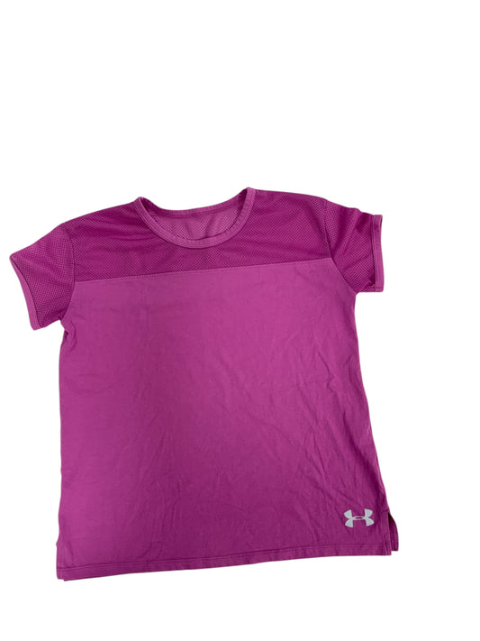 Under Armour (B) Purple Youth Size 10 Girls SSTop