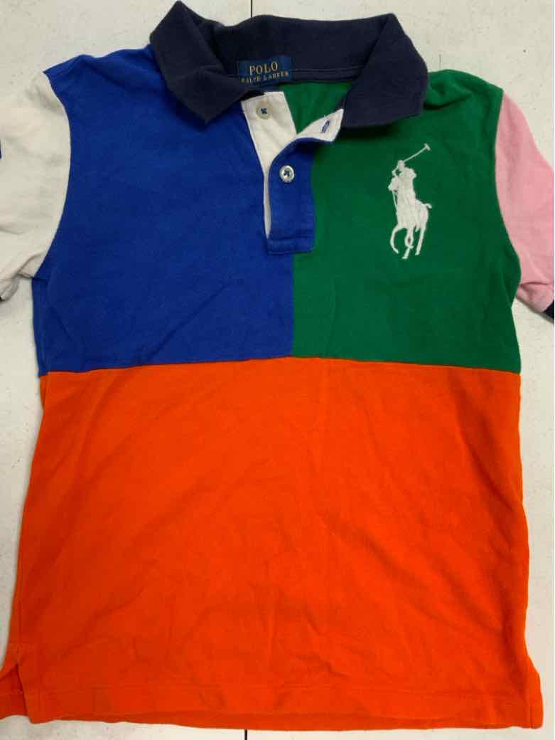 Polo Ralph Lauren (A) Pink Youth Size 7 Boys Polo