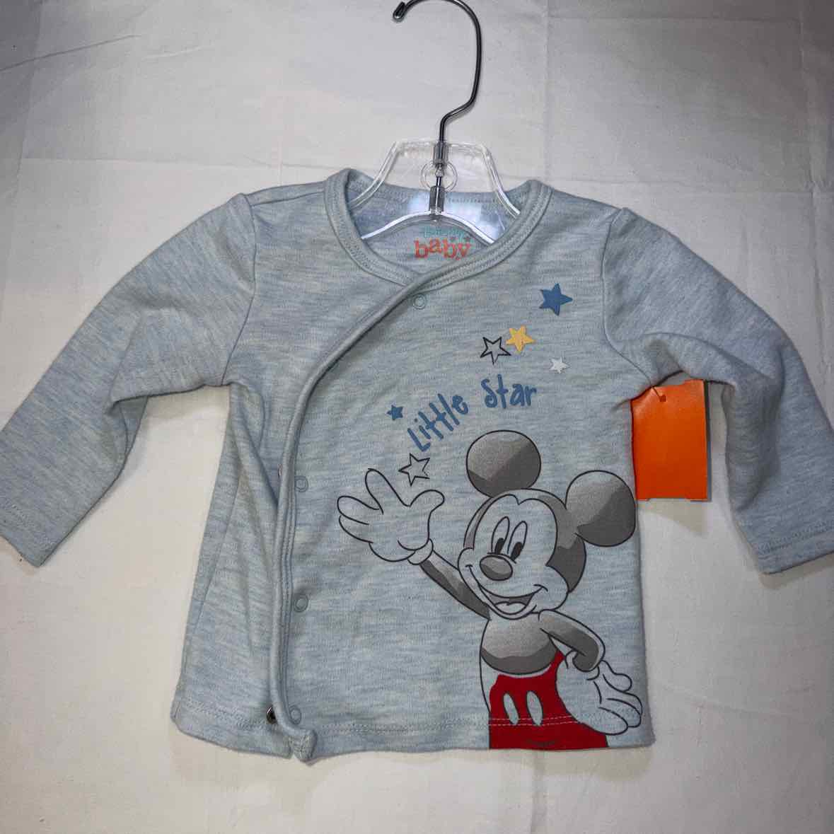 Disney (B) Blue Infant Size 6 MO Boys LSTop