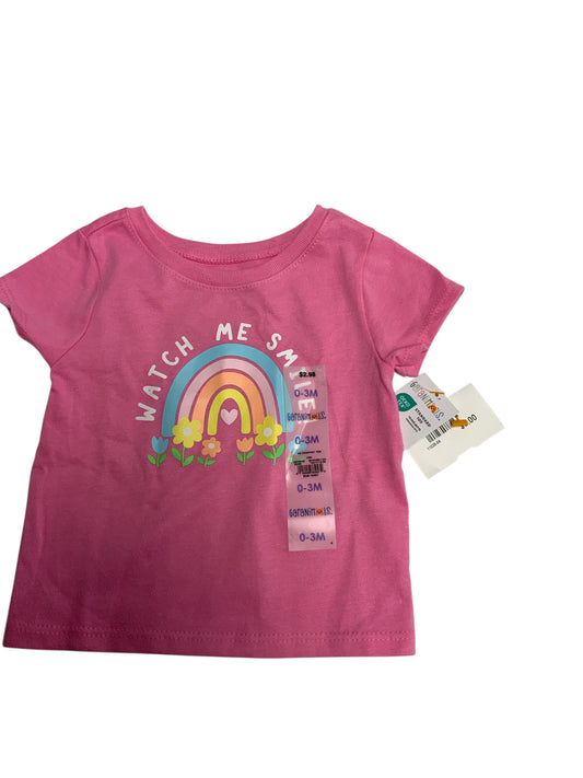 Garanimals (E) Pink Infant Size 3 MO Girls SSTop