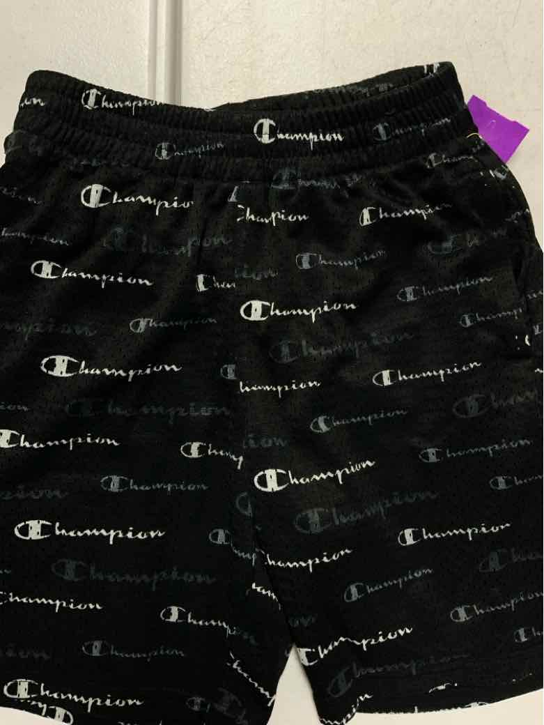 Champion (C) Black Youth Size 7 Boys ShortAthletic