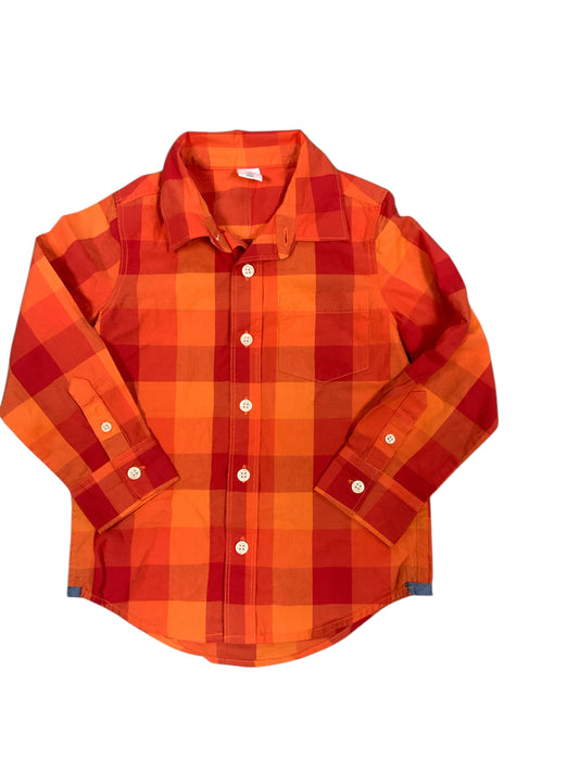 Gap (B) Orange Toddler Size 4 Boys LSTop
