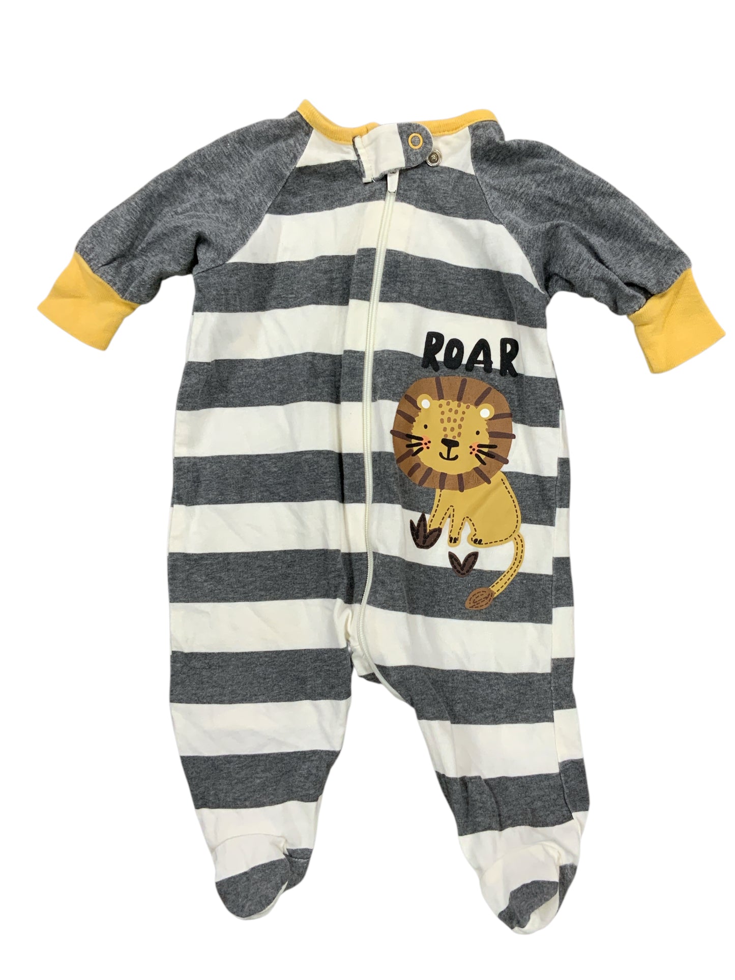 Gerber (D) Gray Infant Size NB Boys 1PCSleepwear