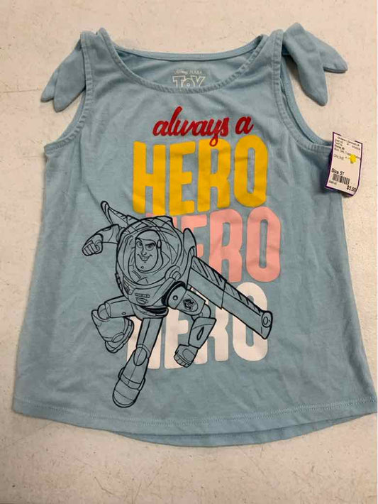 Disney (B) Blue Toddler Size 5T Girls TankTop