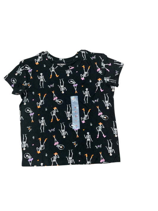 Old Navy (C) Black Youth Size 8 Girls SSTop