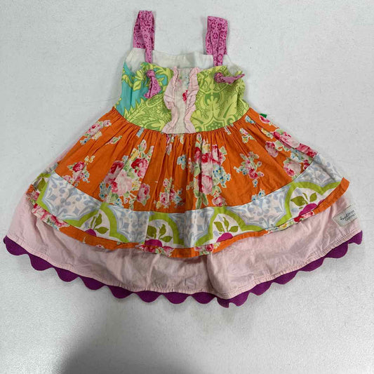 Sweet Honey (A) Green Toddler Size 2T Girls CasualDress