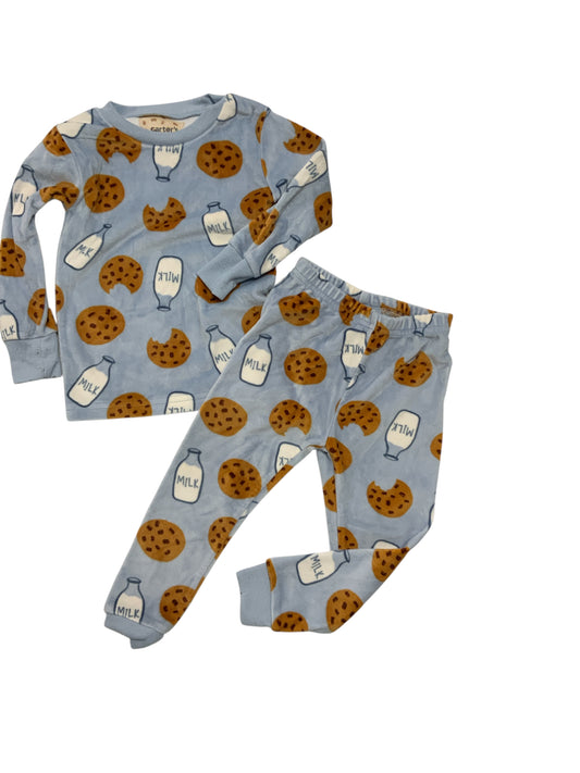 Carters (C) Blue Infant Size 18 MO Girls 2PCSleepwear