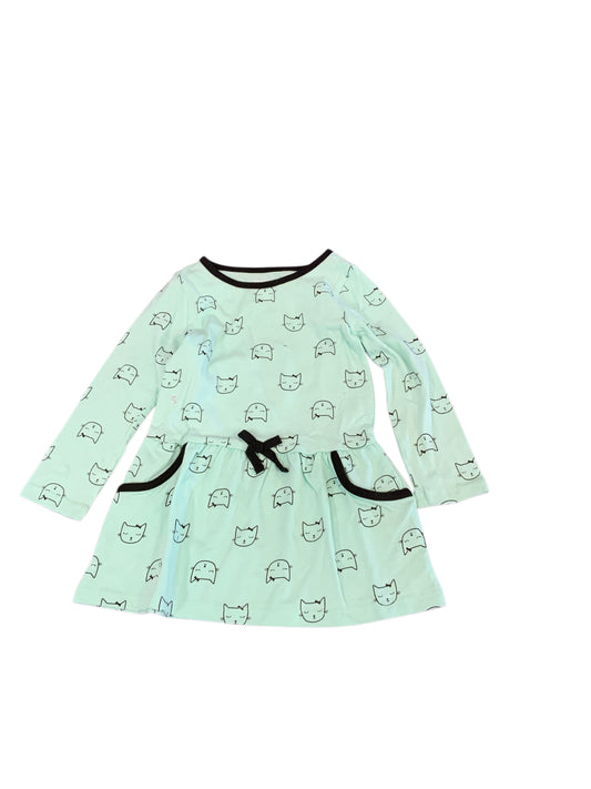 healthex Green Toddler Size 2T Girls CasualDress