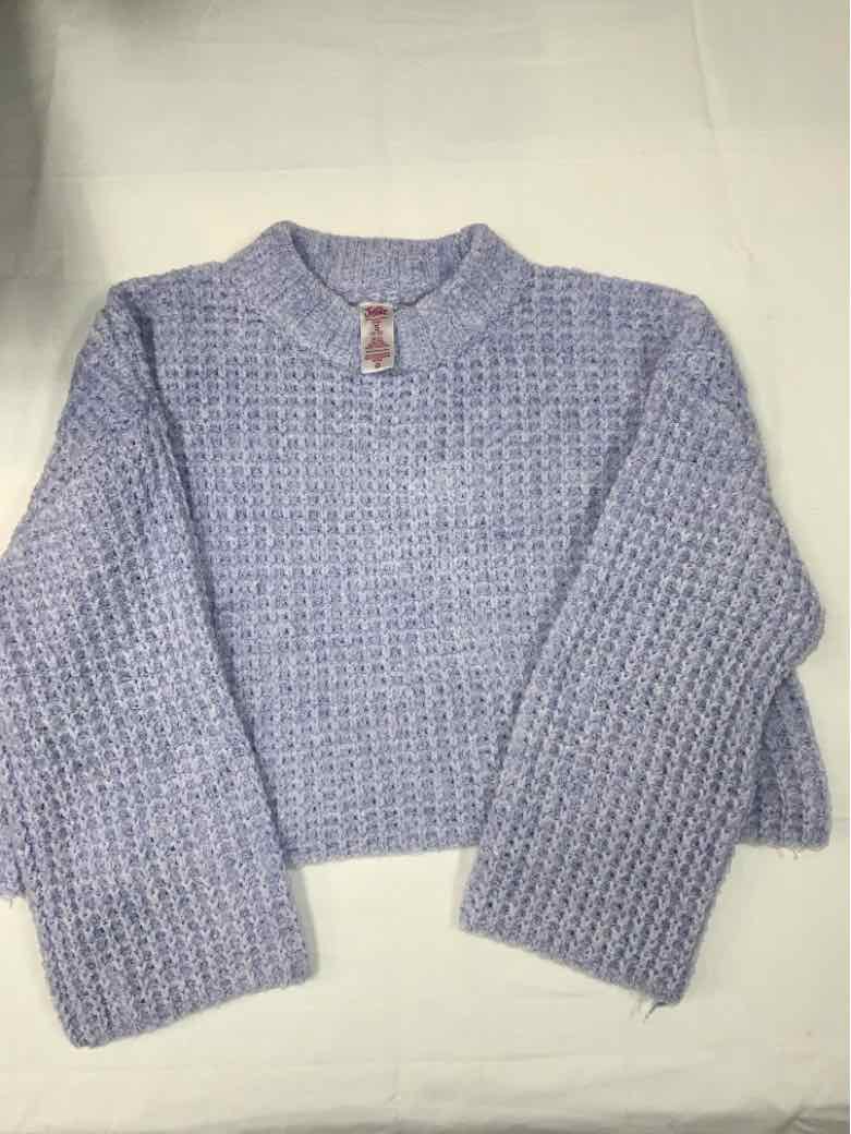 Justice (D) Blue Youth Size 7-8 Girls SweaterHeavy