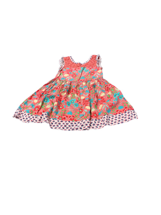 Matilda Jane (AA) Pink Youth Size 6 Girls CasualDress