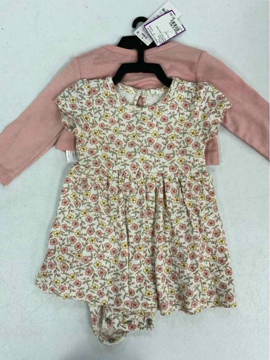 Carters (C) Pink Infant Size 6 MO Girls 2PC Casual