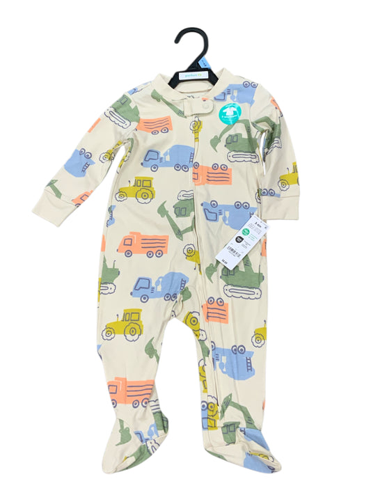 Carters (C) Tan Infant Size 6 MO Boys 1PCSleepwear