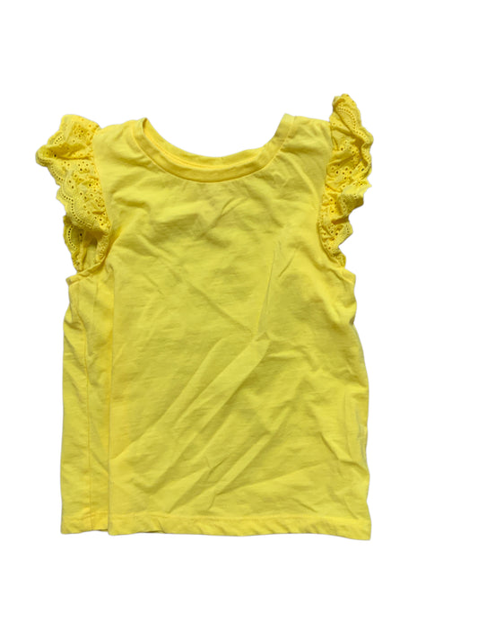 Cat and Jack (D) Yellow Toddler Size 4T SSTop