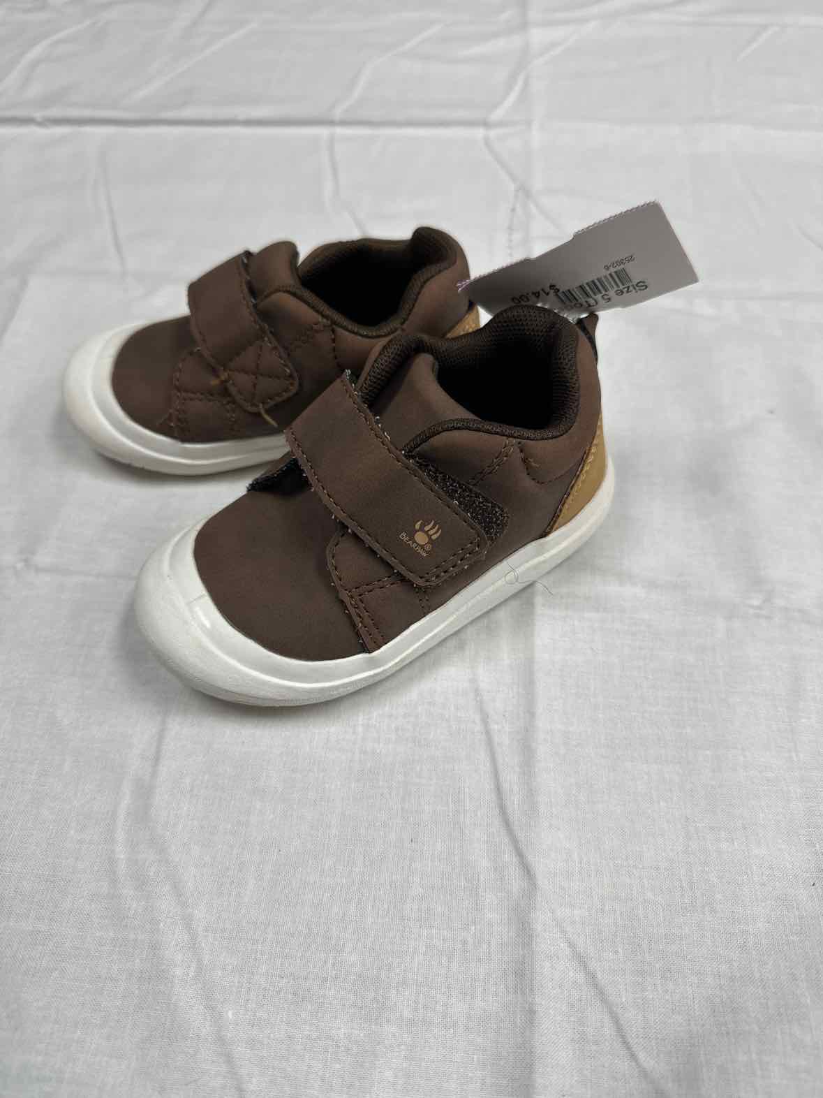 Bearpaw (AA) Brown Toddler Shoe Size 5 (Toddler) Boys Casual Shoes