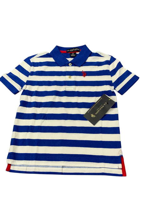US Polo Association (C) Blue Toddler Size 5 Boys SSTop