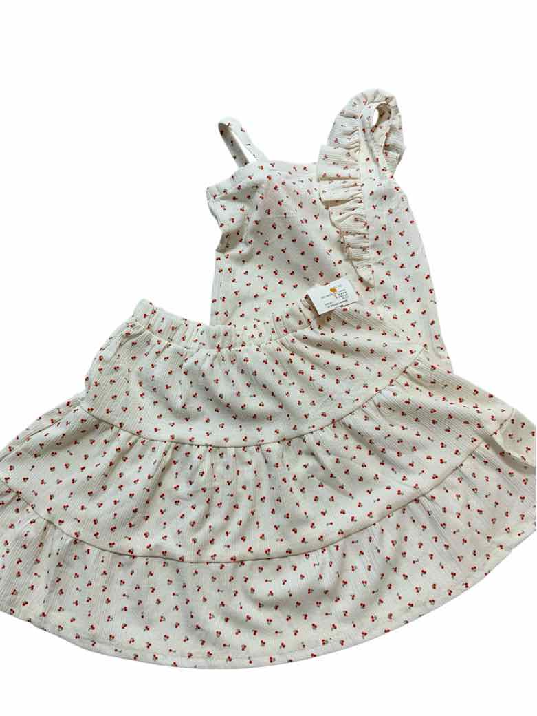 H & M (D) Cream Toddler Size 5 Girls 2PCCasual