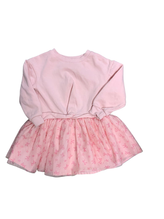 Wonder Nation (E) Pink Toddler Size 2T Girls CasualDress