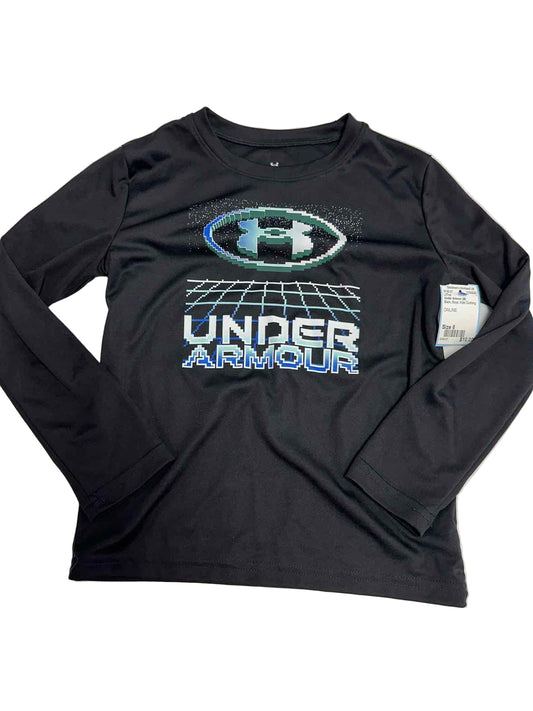 Under Armour (B) Black Youth Size 6 Boys LSTop