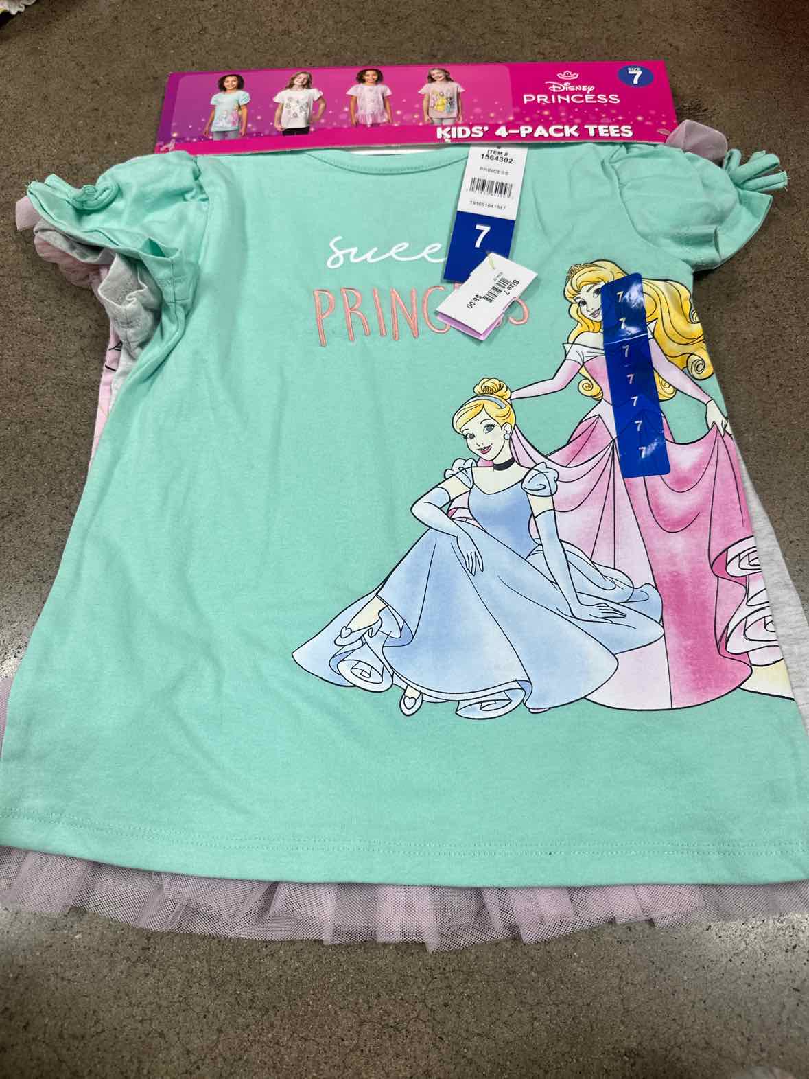 Disney (B) Pink Youth Size 7 Girls 3PCCasual