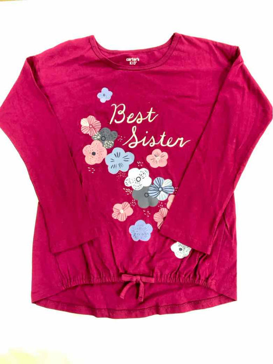 Carters (C) Purple Youth Size 7 Girls LSTop