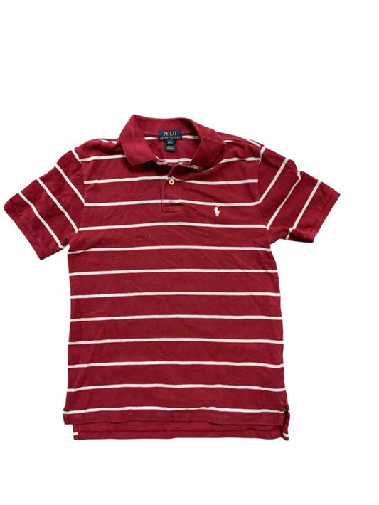 Polo Ralph Lauren (A) Red Youth Size 14 Boys SSTop