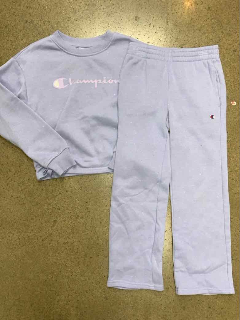 Champion (C) Purple Youth Size 6X Girls 2PCCasual