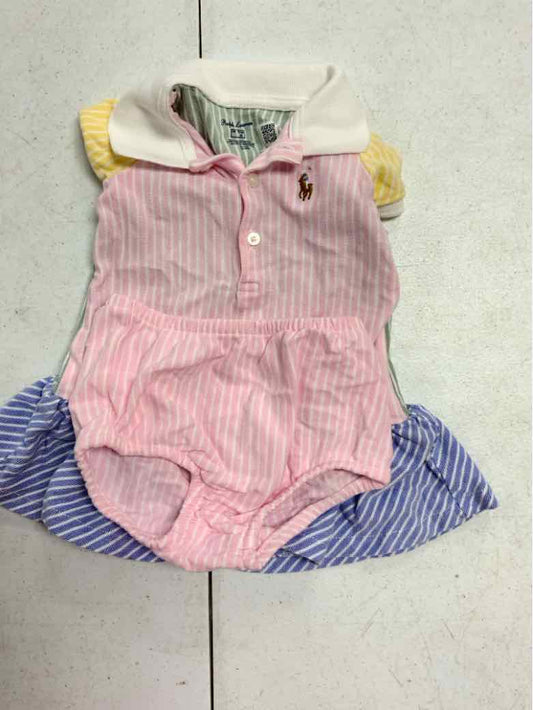Ralph Lauren (A) Pink Infant Size 3 MO Girls 2PC Casual