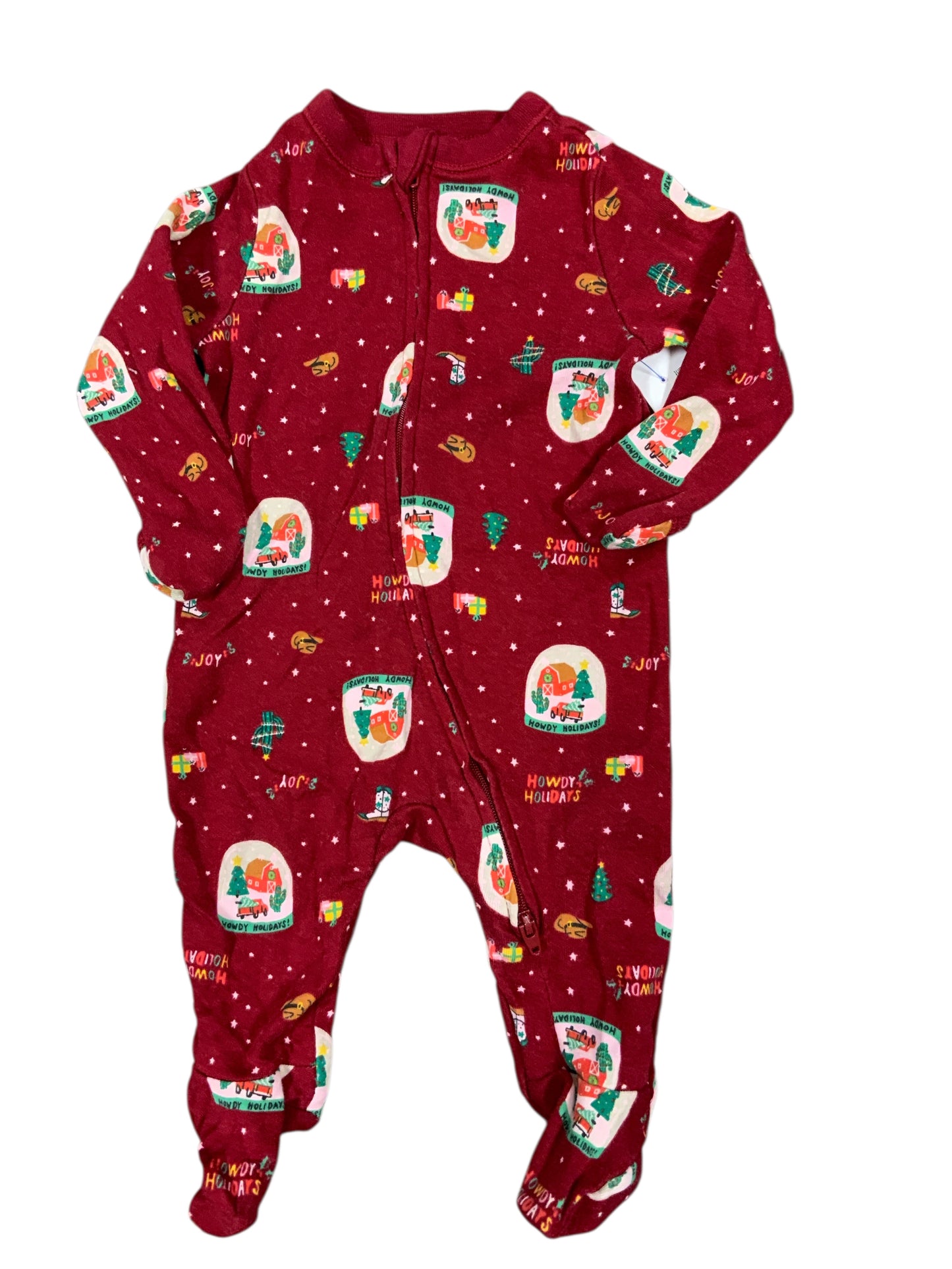 Old Navy (C) Christmas Infant Size 0-3 MO Girls 1PCSleepwear