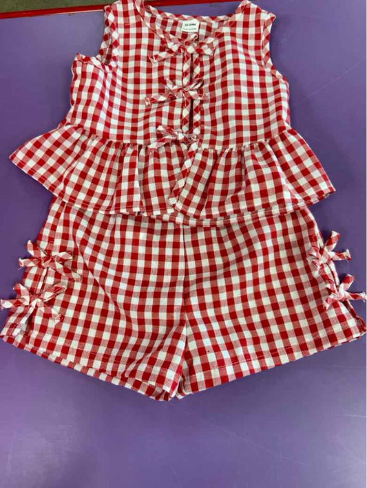 SHEIN Red Infant Size 24 MO Girls 2PC Casual