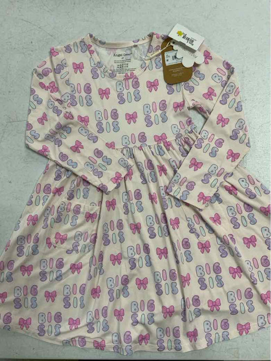 Angel Dear (B) Pink Toddler Size 4 Girls CasualDress